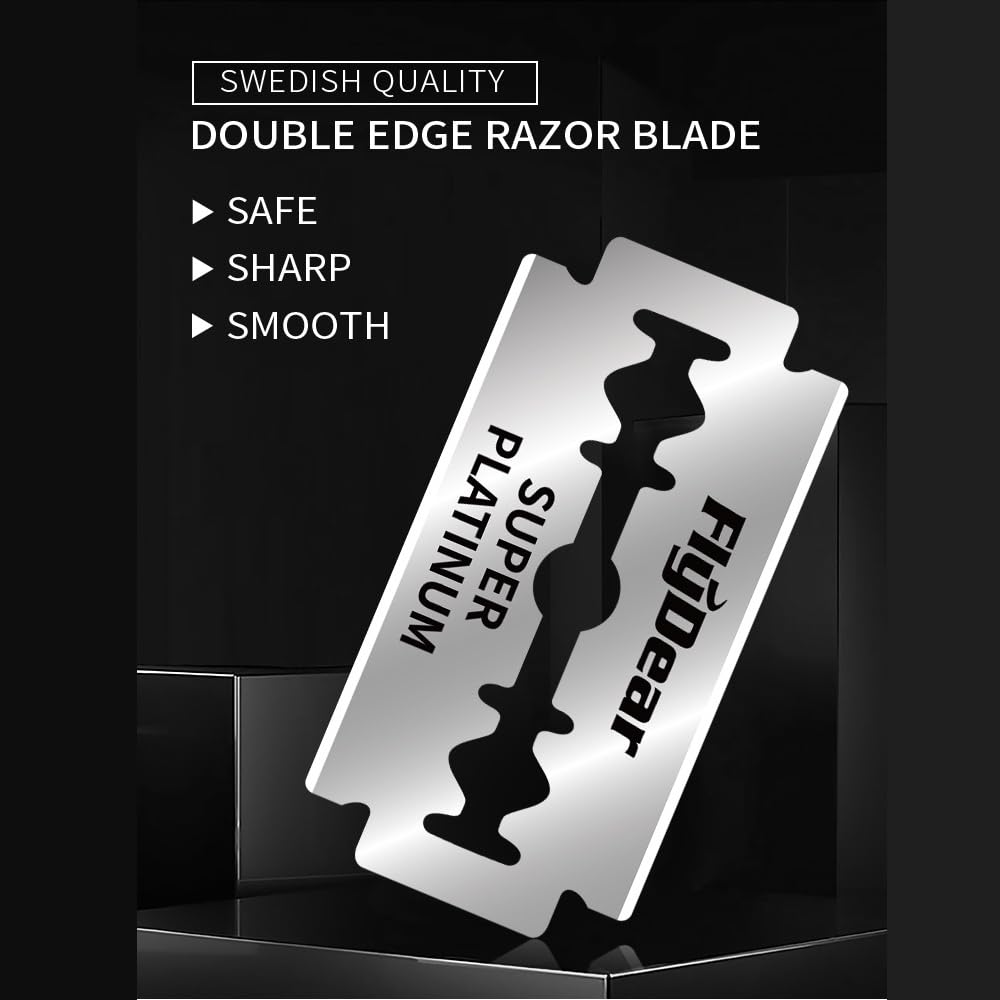 Safety Razor Handle - Bestseller Stainless steel razor blade old-fashioned