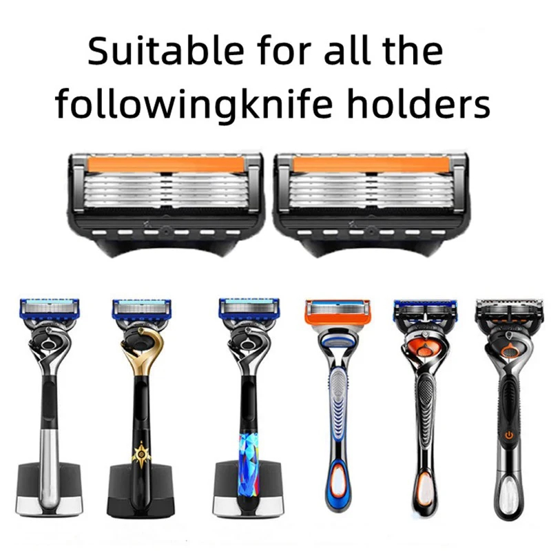 5-Layer Replaceable Safety Bla - огляд і ціна Safety Razor Handle