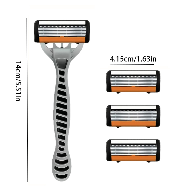 NEW Shaver Men Razor Shaving 6 - огляд і ціна Safety Razor Handle